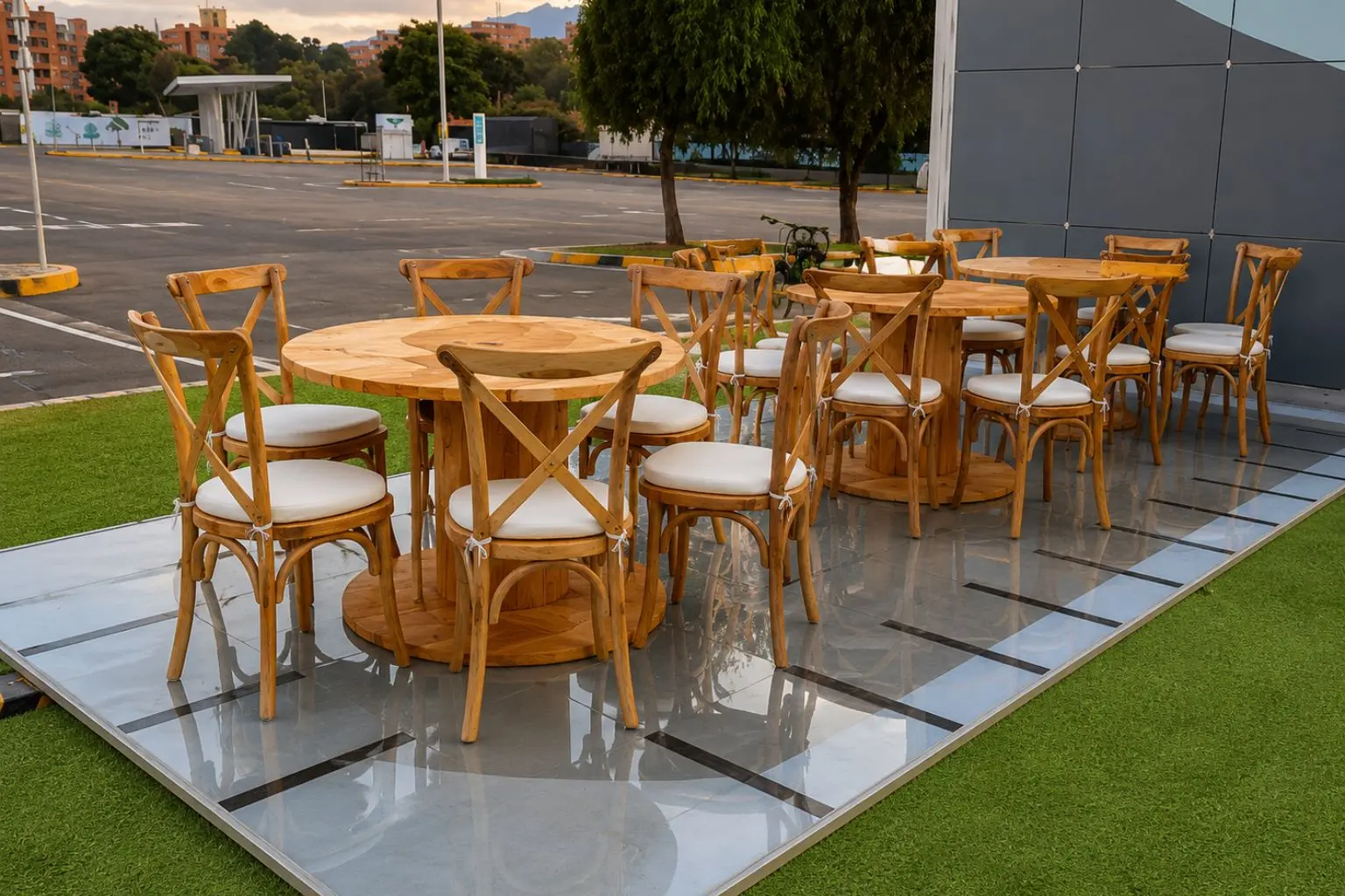 mesas para eventos en bogota