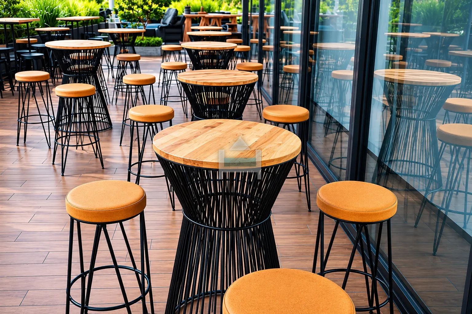 alquiler de mesas y butacos para eventos