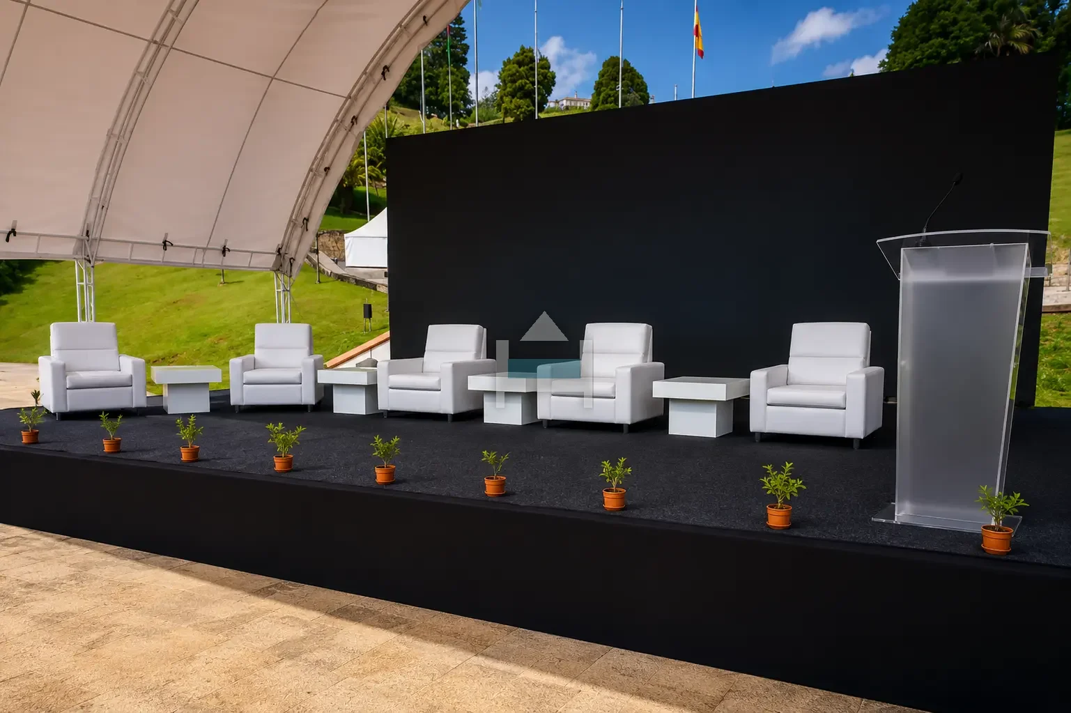 muebles para eventos en bogota