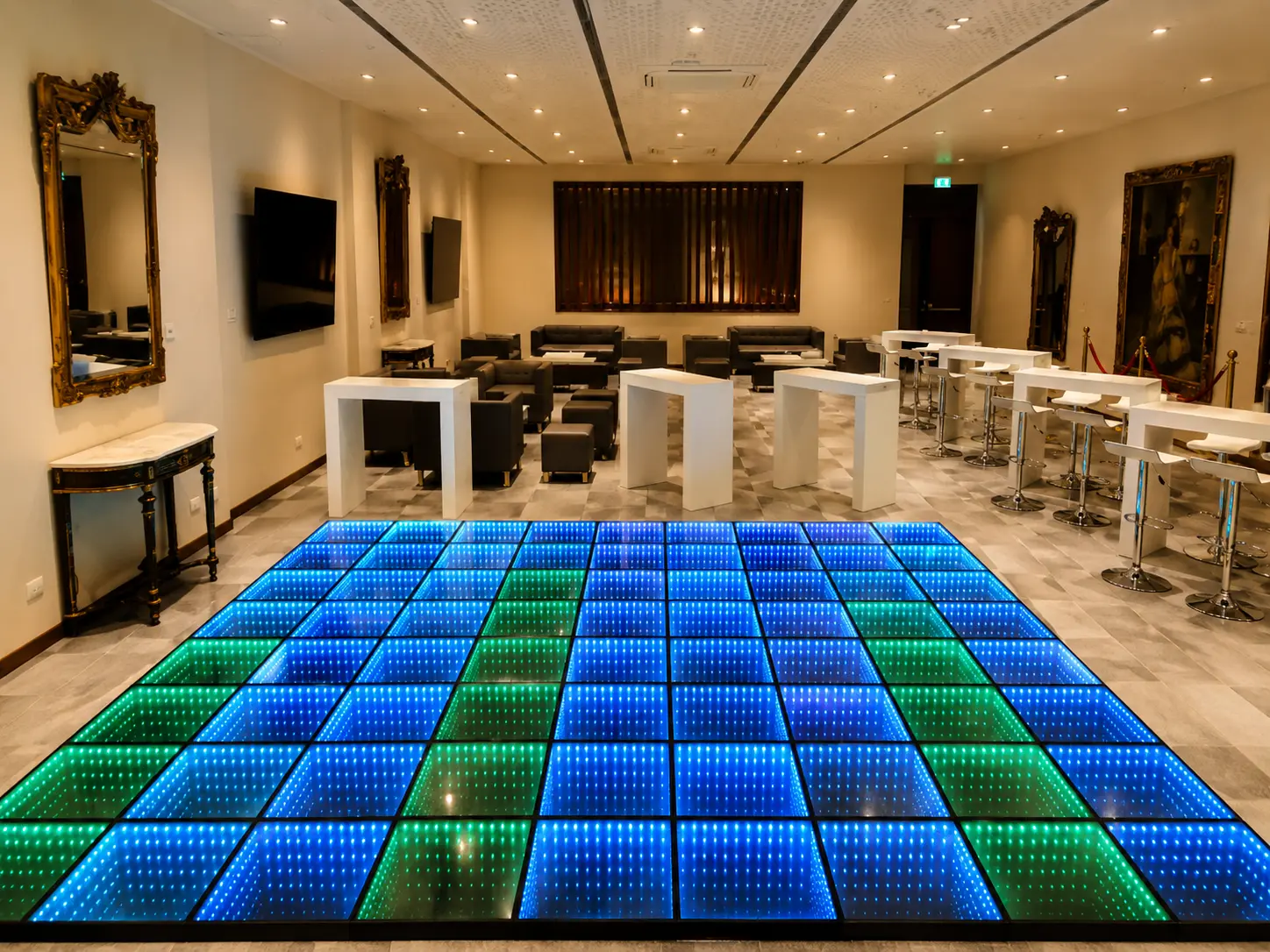pista de baile led para fiestas en bogota
