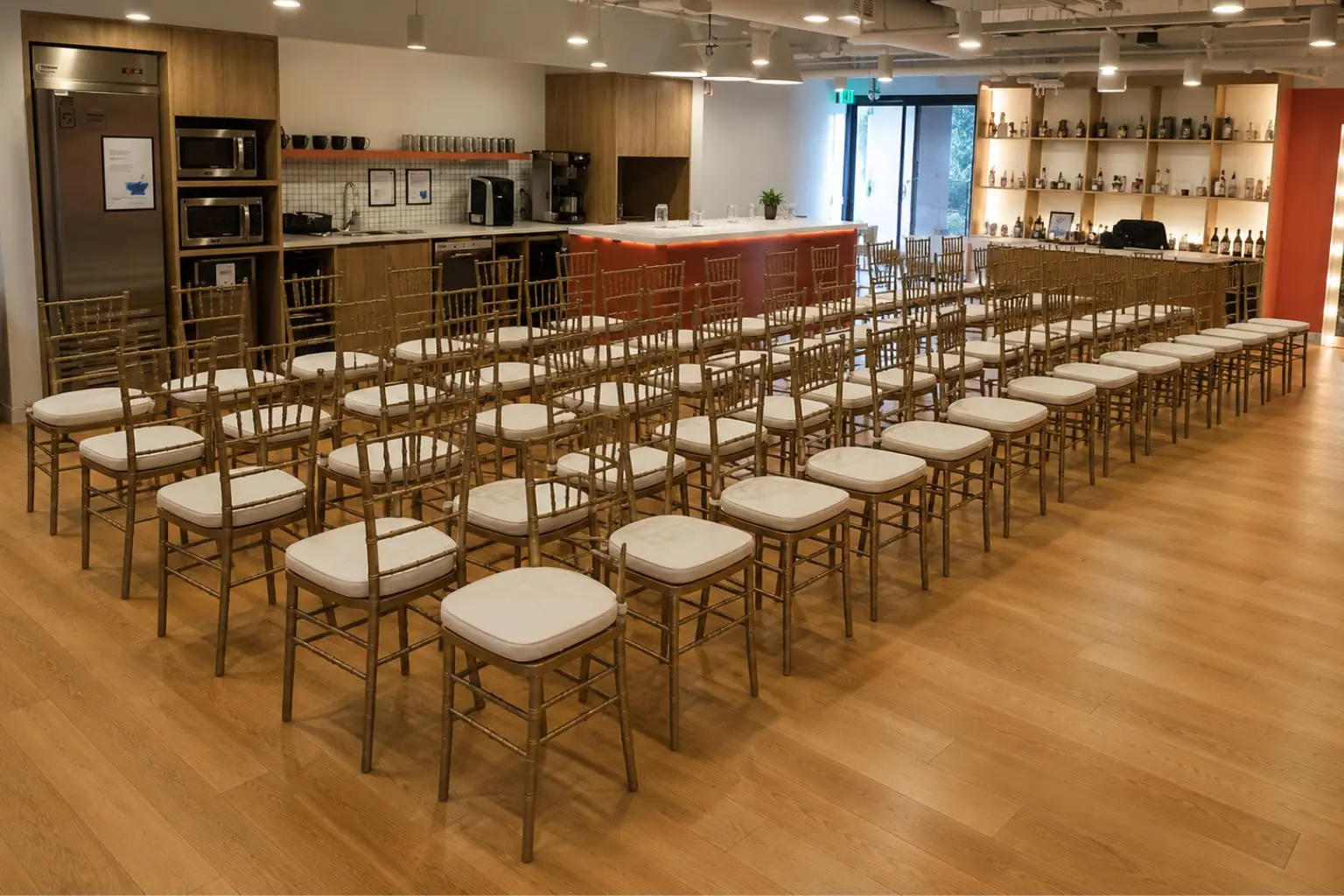 sillas wood para eventos