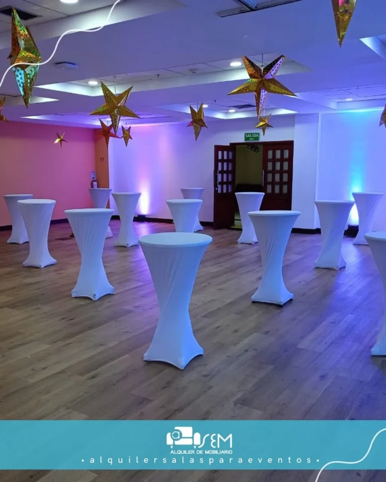 mobiliario para eventos en bogota