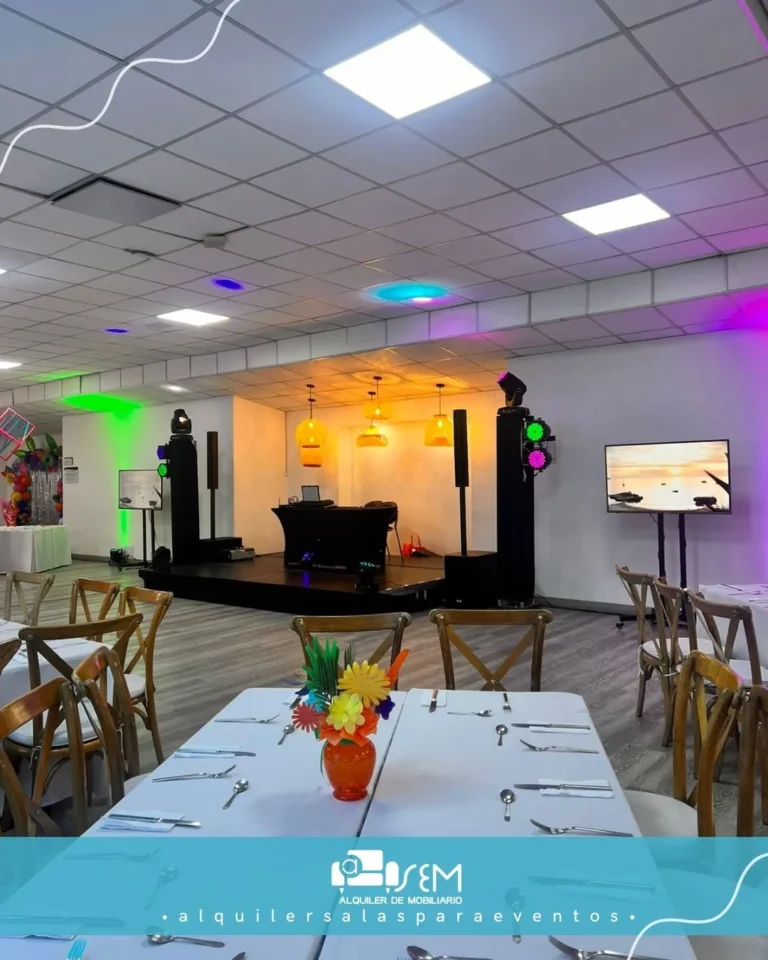 muebles para eventos en bogota