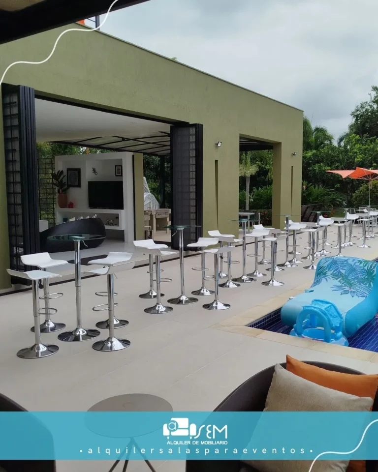 renta de muebles para eventos