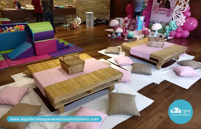 alquiler de mesas picnic para fiestas