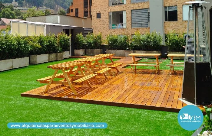 alquiler de sillas y mesas campestres