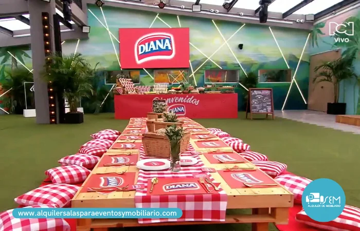 mesas picnic en alquiler