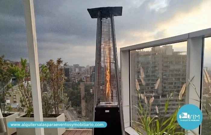 alquiler de calefactores para fiestas en bogota