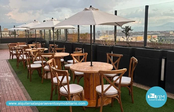 alquiler de parasoles para eventos en bogota