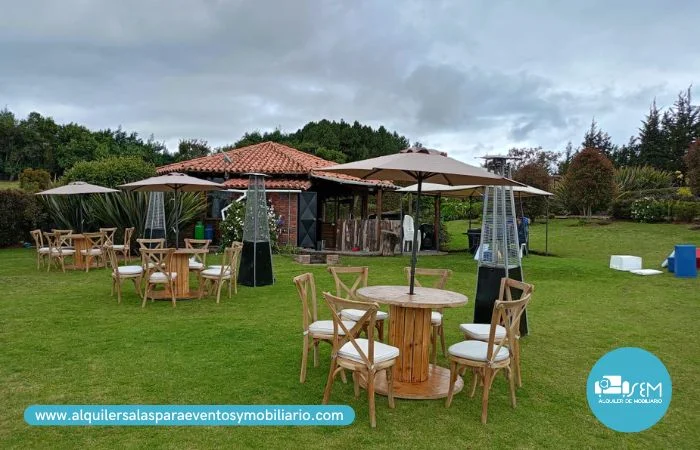 mesas para eventos en bogota
