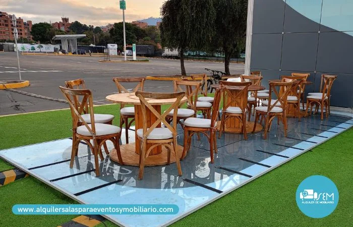 muebles para fiestas en bogota