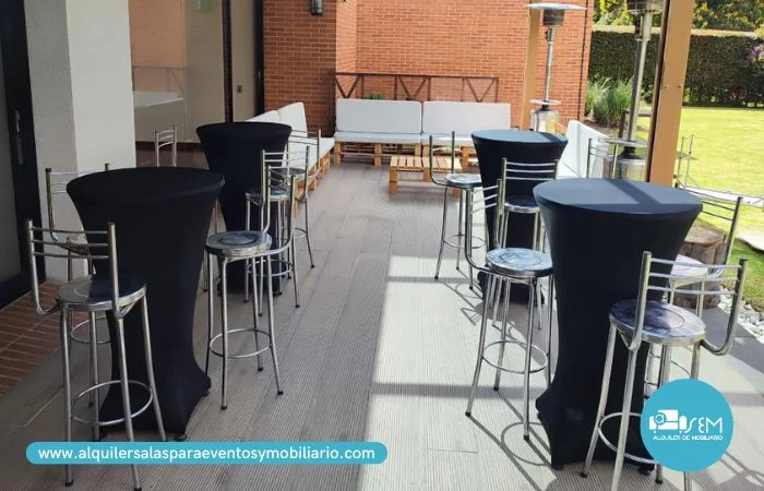 sillas de coctel para eventos