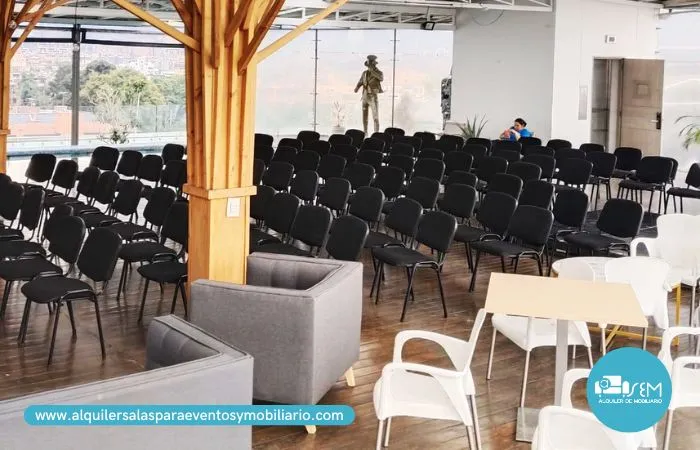 sillas para conferencias en alquiler